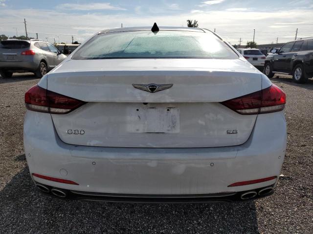 KMHGN4JF3KU298352 - 2019 GENESIS G80 BASE WHITE photo 6