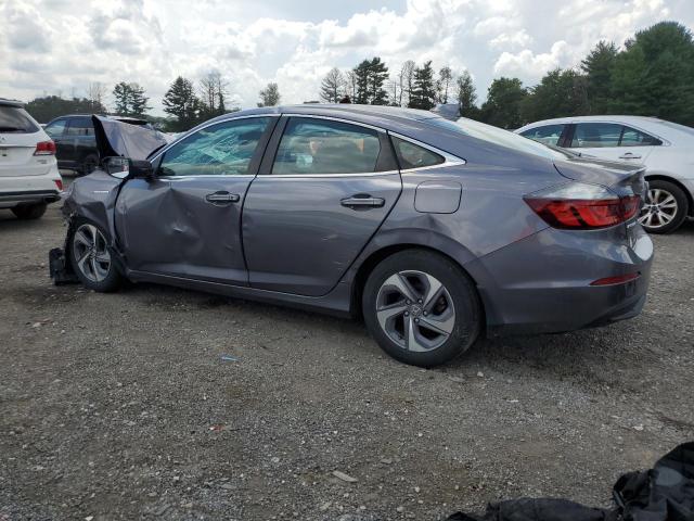19XZE4F54LE012487 - 2020 HONDA INSIGHT EX GRAY photo 2