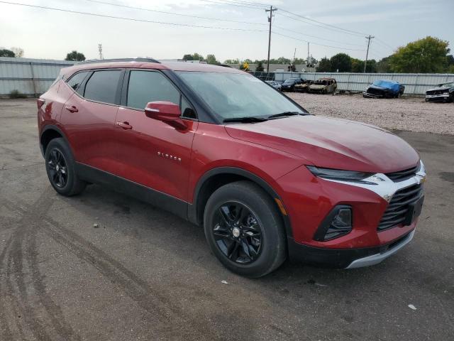 3GNKBHRS9MS568646 - 2021 CHEVROLET BLAZER 2LT RED photo 4