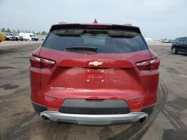 3GNKBHRS9MS568646 - 2021 CHEVROLET BLAZER 2LT RED photo 6