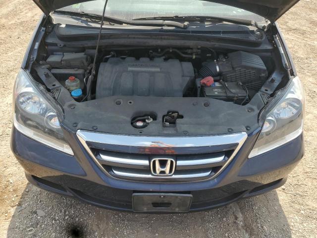 5FNRL38647B130142 - 2007 HONDA ODYSSEY EXL 蓝色 照片 11