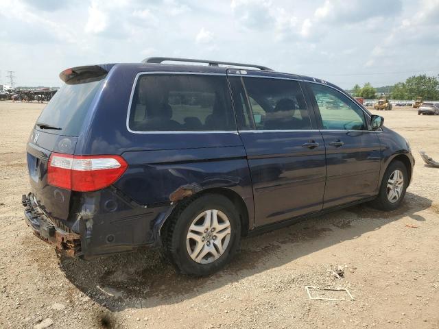 5FNRL38647B130142 - 2007 HONDA ODYSSEY EXL 蓝色 照片 3
