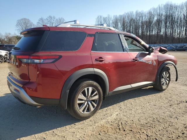 5N1DR3CA3NC228251 - 2022 NISSAN PATHFINDER SL RED photo 3