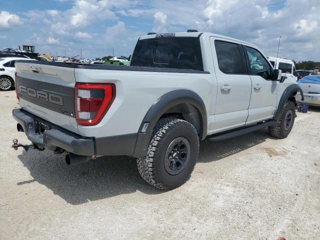 1FTFW1RG1PFB84855 - 2023 FORD F150 RAPTOR WHITE photo 3