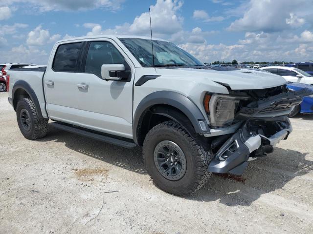 1FTFW1RG1PFB84855 - 2023 FORD F150 RAPTOR WHITE photo 4