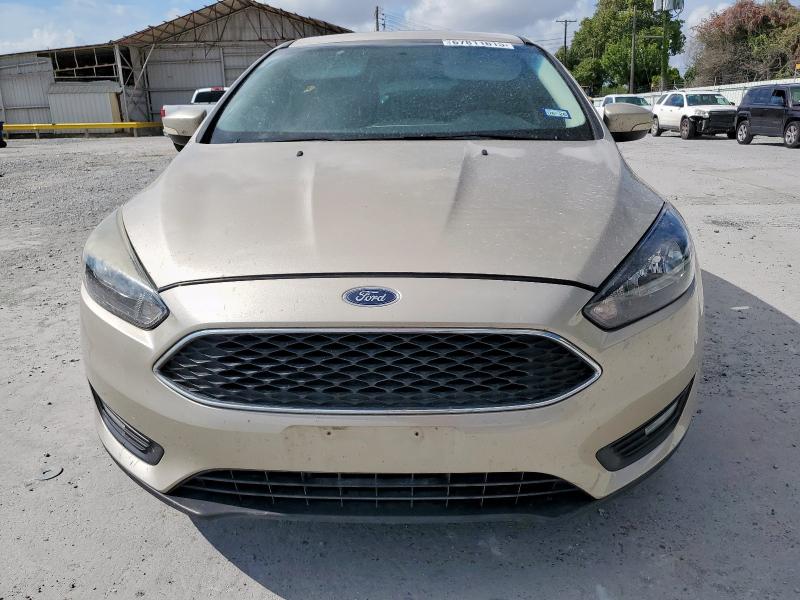 1FADP3H23JL277526 - 2018 FORD FOCUS SEL TAN photo 5