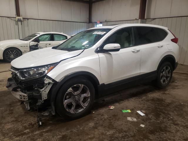 7FARW2H80KE009964 - 2019 HONDA CR-V EXL WHITE photo 1