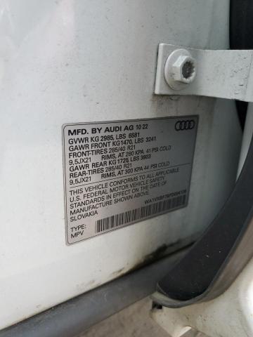 WA1VXBF79PD004126 - 2023 AUDI Q7 PRESTIGE WHITE photo 12
