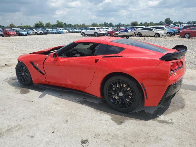 1G1YA2D70H5117751 - 2017 CHEVROLET CORVETTE STINGRAY 1LT RED photo 2