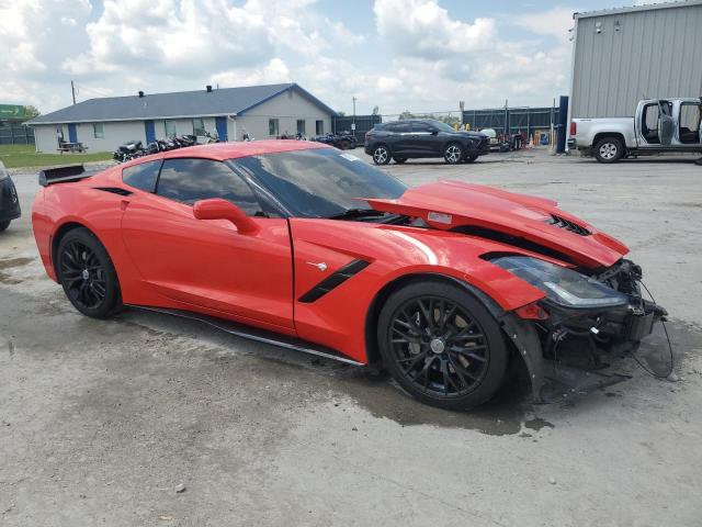 1G1YA2D70H5117751 - 2017 CHEVROLET CORVETTE STINGRAY 1LT RED photo 4