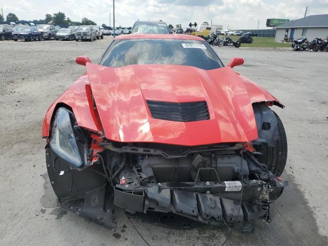 1G1YA2D70H5117751 - 2017 CHEVROLET CORVETTE STINGRAY 1LT RED photo 5