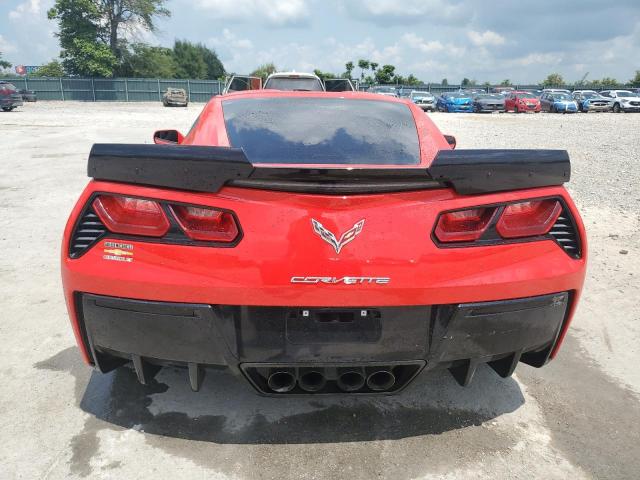 1G1YA2D70H5117751 - 2017 CHEVROLET CORVETTE STINGRAY 1LT RED photo 6