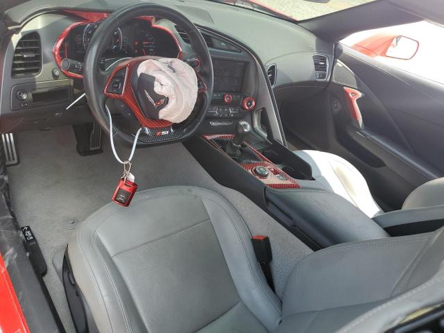 1G1YA2D70H5117751 - 2017 CHEVROLET CORVETTE STINGRAY 1LT RED photo 8