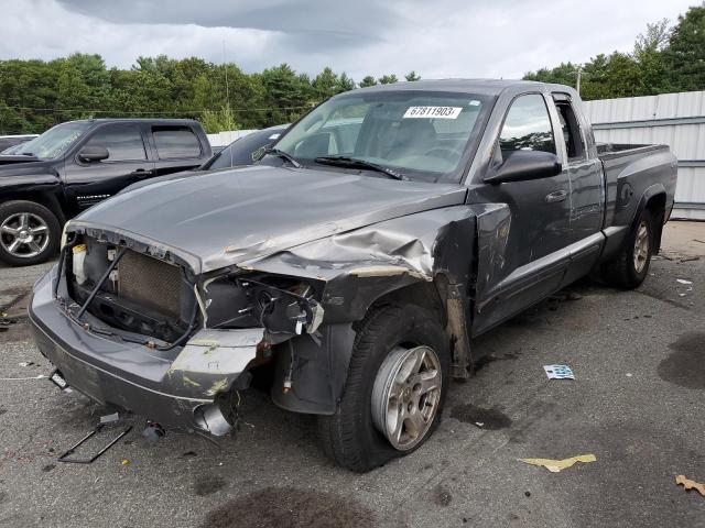 1D7HW42K57S195296 - 2007 DODGE DAKOTA SLT GRAY photo 1