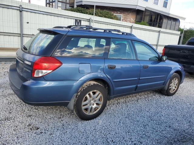 4S4BP61C987320397 - 2008 SUBARU OUTBACK 2.5I BLUE photo 3