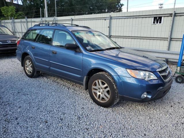 4S4BP61C987320397 - 2008 SUBARU OUTBACK 2.5I BLUE photo 4