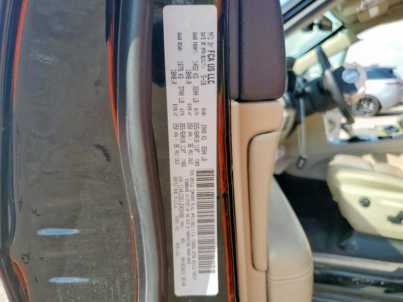 1C4RJEBG1JC429496 - 2018 JEEP GRAND CHER LIMITED შავი ფოტო 13