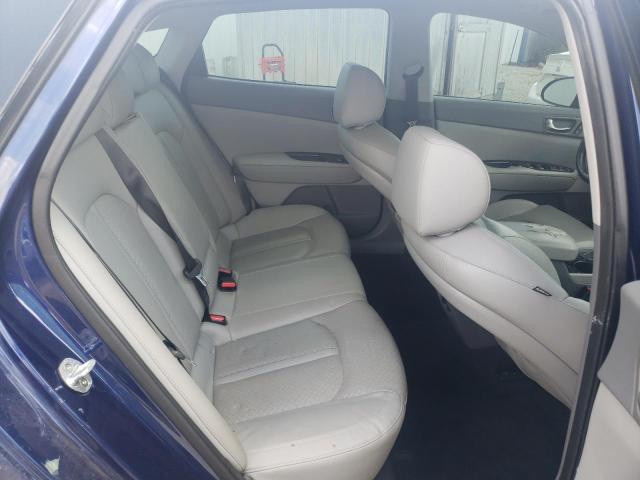 5XXGU4L36GG016714 - 2016 KIA OPTIMA EX BLUE photo 10