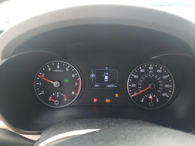 5XXGU4L36GG016714 - 2016 KIA OPTIMA EX BLUE photo 9