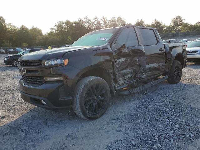 1GCUYEED0MZ368845 - 2021 CHEVROLET SILVERADO K1500 RST BLACK photo 1