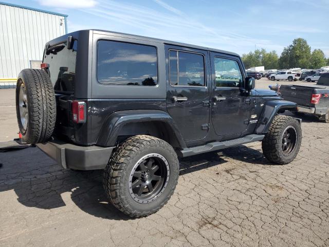 1C4BJWEG2DL687064 - 2013 JEEP WRANGLER U SAHARA შავი ფოტო 3