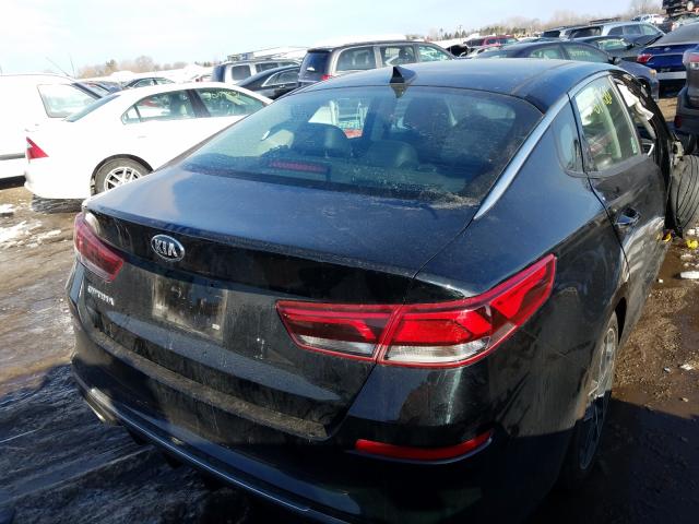 5XXGT4L38LG440151 - 2020 KIA OPTIMA LX BLACK photo 4