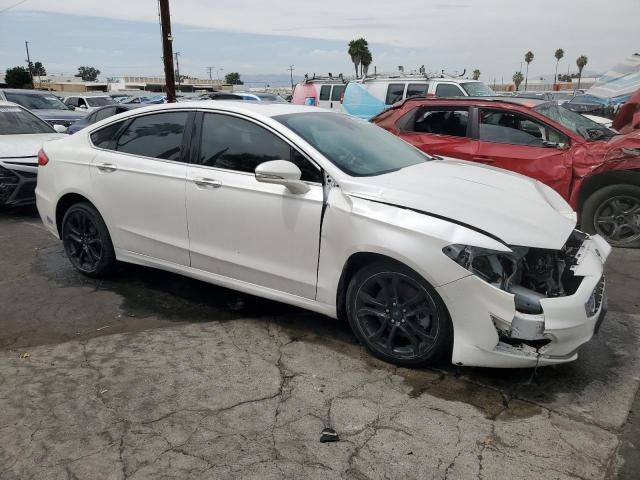 3FA6P0SU9KR251873 - 2019 FORD FUSION TITANIUM Ақ фото 4