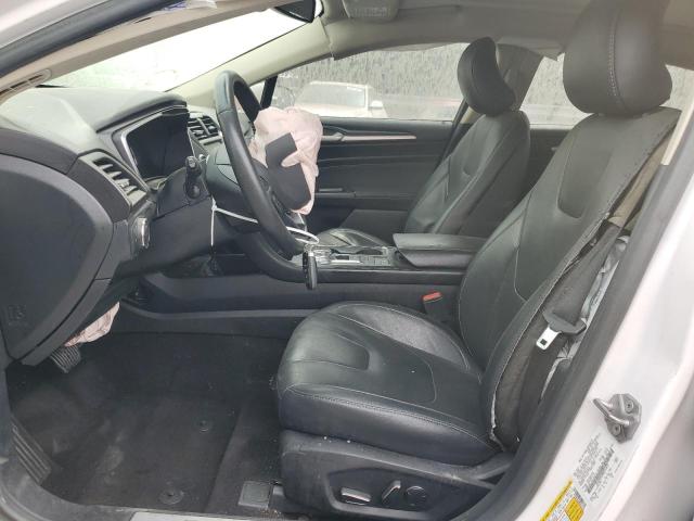 3FA6P0SU9KR251873 - 2019 FORD FUSION TITANIUM Ақ фото 7