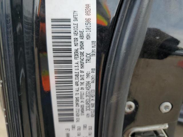 3C6UR5DL2EG145284 - 2014 RAM 2500 SLT BLACK photo 12