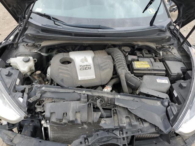 KMHTC6AE9GU281196 - 2016 HYUNDAI VELOSTER TURBO BLACK photo 11