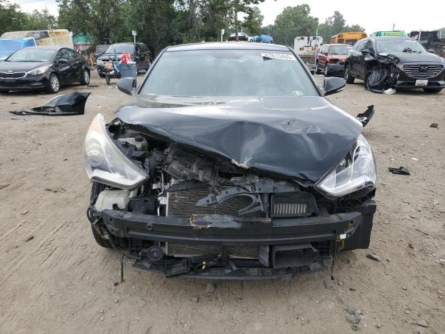 KMHTC6AE9GU281196 - 2016 HYUNDAI VELOSTER TURBO BLACK photo 5