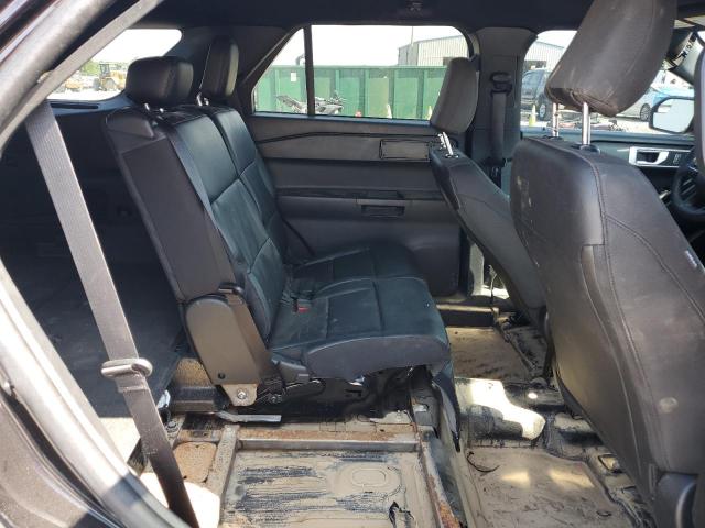 1FM5K8AB1PGB11720 - 2023 FORD EXPLORER POLICE INTERCEPTOR შავი ფოტო 10