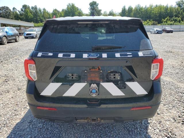 1FM5K8AB1PGB11720 - 2023 FORD EXPLORER POLICE INTERCEPTOR შავი ფოტო 6