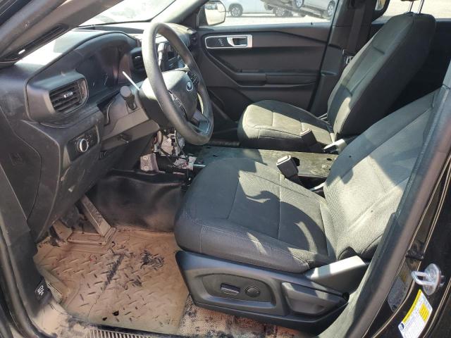 1FM5K8AB1PGB11720 - 2023 FORD EXPLORER POLICE INTERCEPTOR შავი ფოტო 7