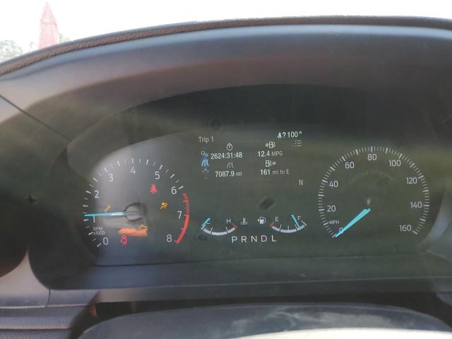 1FM5K8AB1PGB11720 - 2023 FORD EXPLORER POLICE INTERCEPTOR შავი ფოტო 9