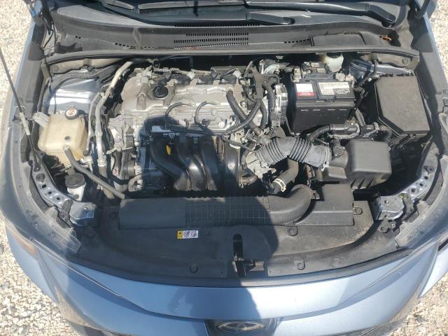 JTDEPMAE2MJ152140 - 2021 TOYOTA COROLLA LE BLUE photo 11