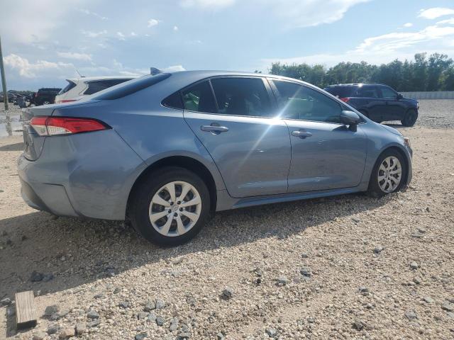 JTDEPMAE2MJ152140 - 2021 TOYOTA COROLLA LE BLUE photo 3