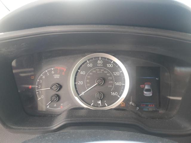 JTDEPMAE2MJ152140 - 2021 TOYOTA COROLLA LE BLUE photo 9