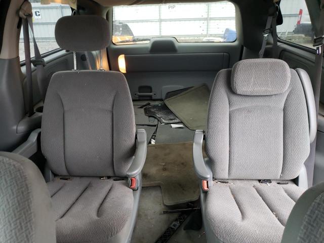 2A4GP54L66R923300 - 2006 CHRYSLER TOWN & COU TOURING შავი ფოტო 10