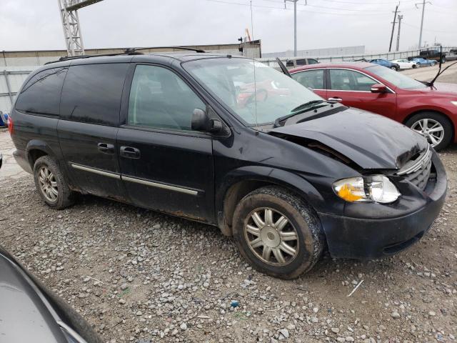 2A4GP54L66R923300 - 2006 CHRYSLER TOWN & COU TOURING შავი ფოტო 4