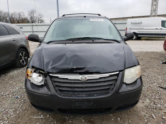 2A4GP54L66R923300 - 2006 CHRYSLER TOWN & COU TOURING შავი ფოტო 5