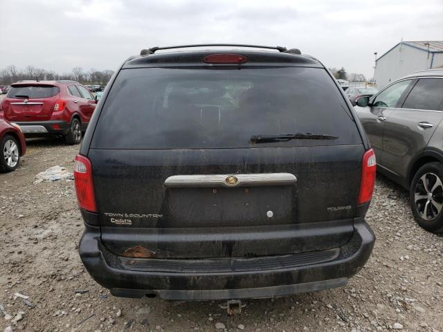 2A4GP54L66R923300 - 2006 CHRYSLER TOWN & COU TOURING შავი ფოტო 6