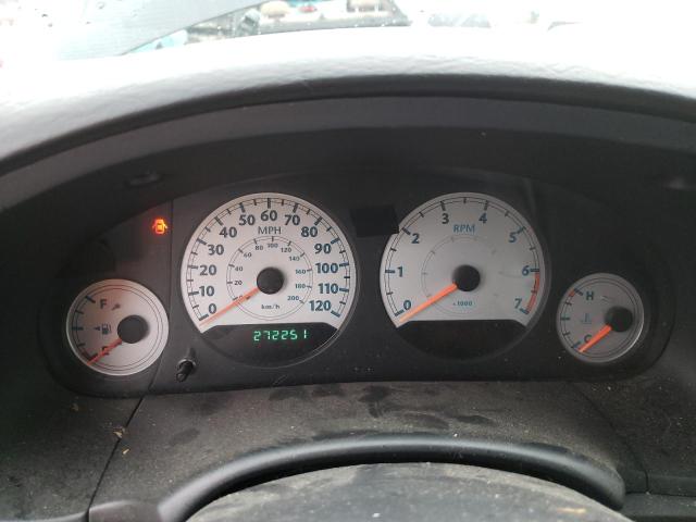 2A4GP54L66R923300 - 2006 CHRYSLER TOWN & COU TOURING შავი ფოტო 9