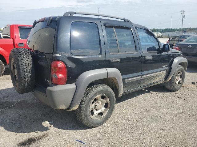 1J4GL48K54W243884 - 2004 JEEP LIBERTY SPORT BLACK photo 3