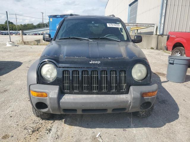 1J4GL48K54W243884 - 2004 JEEP LIBERTY SPORT BLACK photo 5