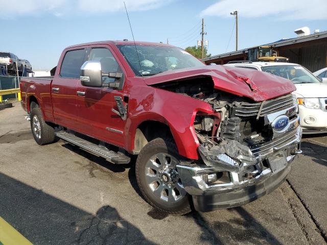1FT7W2BT6JEC04807 - 2018 FORD F250 SUPER DUTY MAROON photo 4