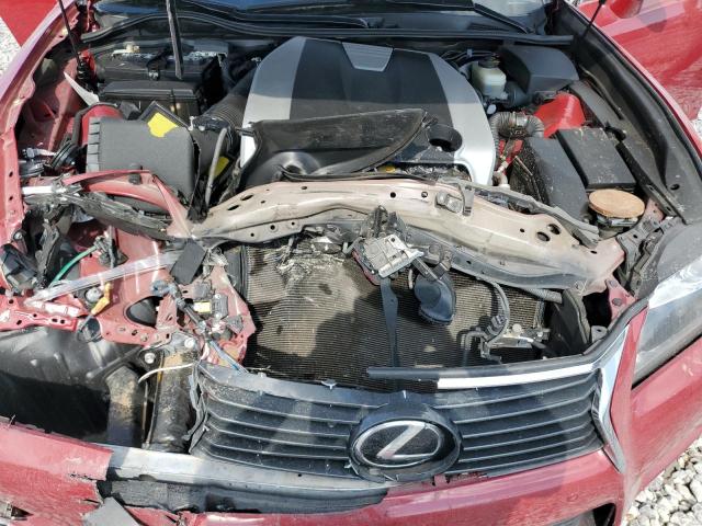 JTHBE1BL5D5011705 - 2013 LEXUS GS 350 RED photo 11