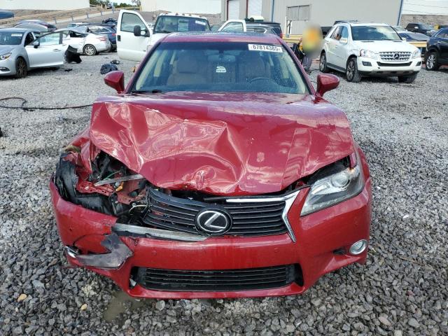 JTHBE1BL5D5011705 - 2013 LEXUS GS 350 RED photo 5