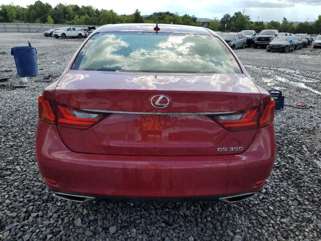 JTHBE1BL5D5011705 - 2013 LEXUS GS 350 RED photo 6