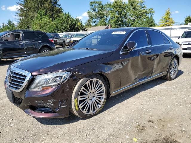 WDDUG8FB2GA245266 - 2016 MERCEDES-BENZ S 550 4MATIC BROWN photo 1